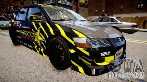 Mitsubishi Lancer Evolution VIII MR C-West для GTA 4