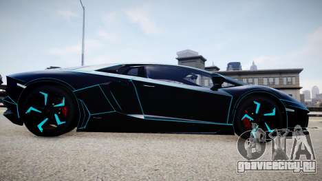 Lamborghini Aventador TRON Edition для GTA 4