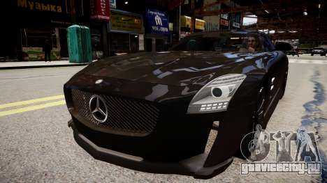 Mercedes Benz SLS Threep Edition для GTA 4