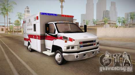 Chevrolet C4500 2008 Ambulance для GTA San Andreas