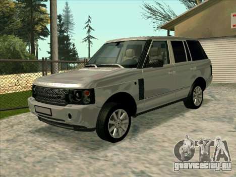 Range Rover Sport 2008 для GTA San Andreas