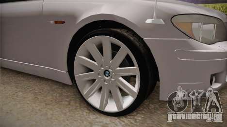 BMW E66 7-Series Limousine для GTA San Andreas