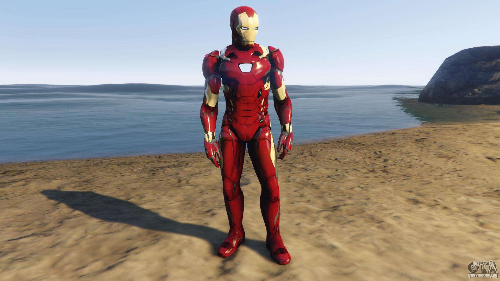 Iron man suit for gta 5 фото 23