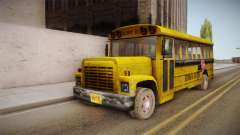 Driver Parallel Lines - School Bus для GTA San Andreas