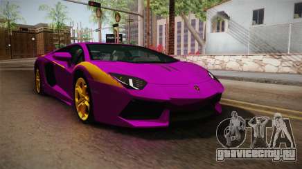 Lamborghini Aventador The Joker для GTA San Andreas