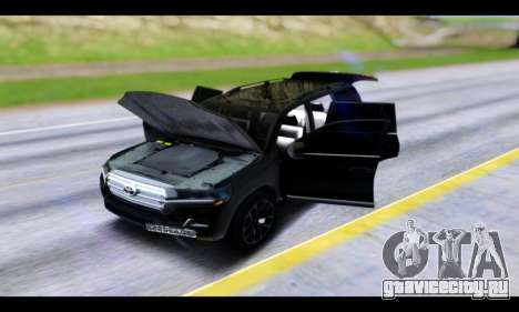 Toyota Land Cruiser 200 2016 для GTA San Andreas