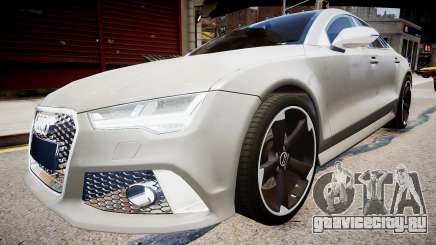 Audi RS7 2015 для GTA 4