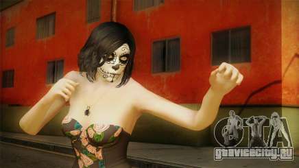 Halloween Surprise DLC Female Skin для GTA San Andreas
