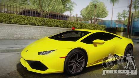 Lamborghini Huracan FBI 2014 для GTA San Andreas