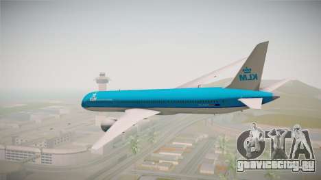 Boeing 787 KLM для GTA San Andreas