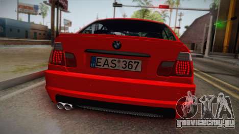 BMW 3 Series E46 Sedan для GTA San Andreas