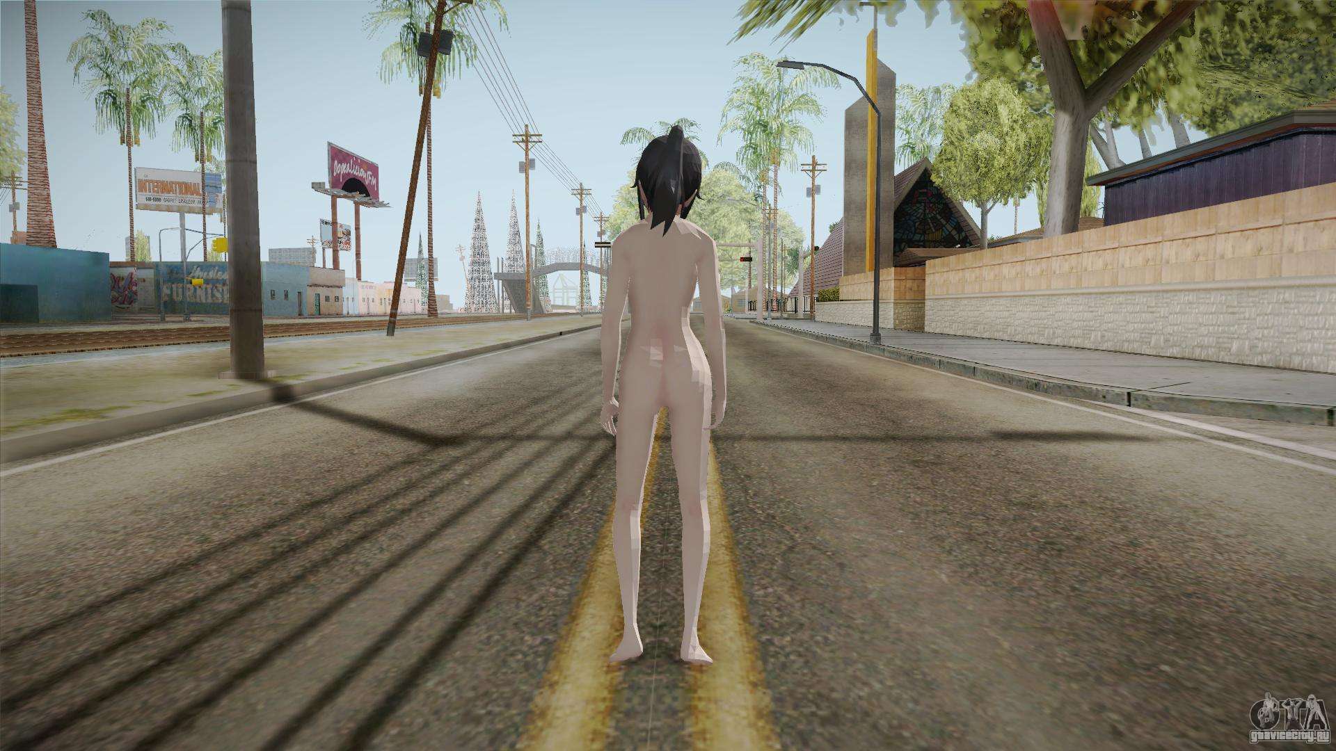 Yandere Simulator - Yandere Nude для GTA San Andreas. 