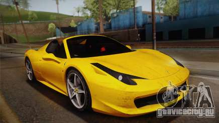 Ferrari 458 Spider FBI для GTA San Andreas