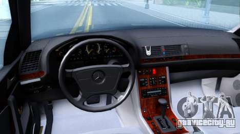 Mercedes-Benz W140 S600 From "Brigada" для GTA San Andreas