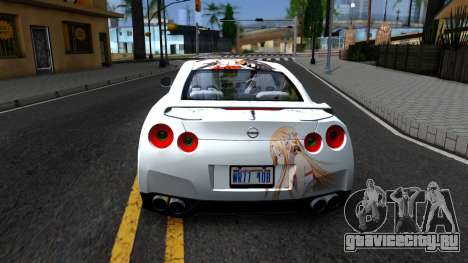 Nissan GT-R R35 - Sword Art Online для GTA San Andreas