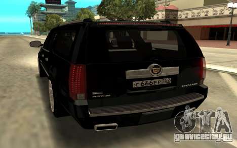 Cadillac Escalade Platinum для GTA San Andreas