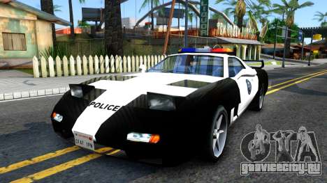 ZR-350 SFPD Police Pursuit Car для GTA San Andreas