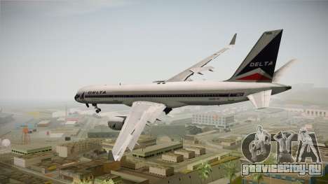Boeing 757-200 Delta Air Lines (Widget) для GTA San Andreas
