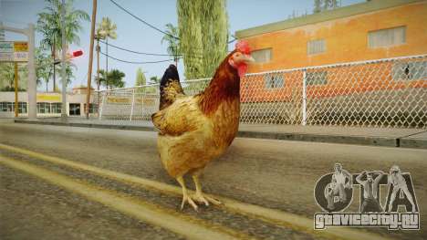 GTA 5 Chicken для GTA San Andreas
