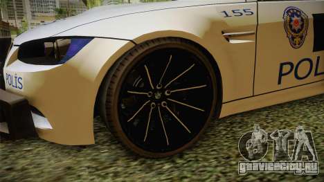 BMW M3 Turkish Police для GTA San Andreas