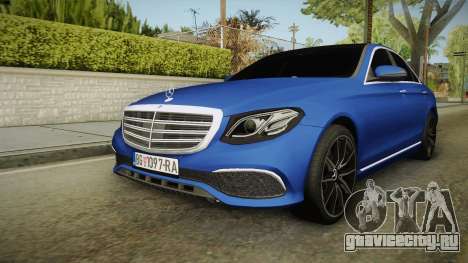 Mercedes-Benz E530 Serbian Mafia для GTA San Andreas