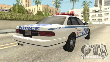 GTA 4 Police Stanier SA Style для GTA San Andreas