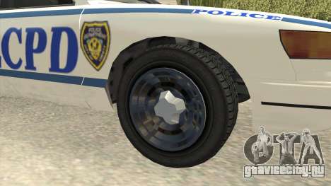 GTA 4 Police Stanier SA Style для GTA San Andreas