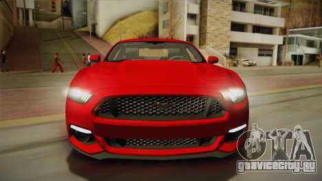Ford Mustang GT 2015 5.0 PJ для GTA San Andreas