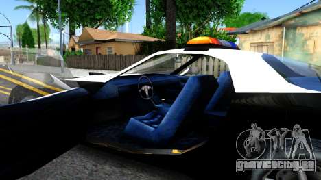 ZR-350 SFPD Police Pursuit Car для GTA San Andreas