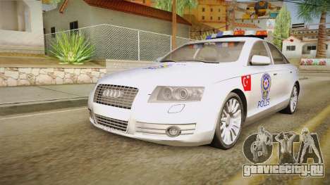Audi A6 Turkish Police для GTA San Andreas