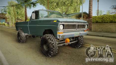 Ford F-150 1972 Levantado для GTA San Andreas