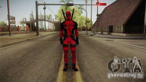 Deadpool The Movie Reskinned для GTA San Andreas