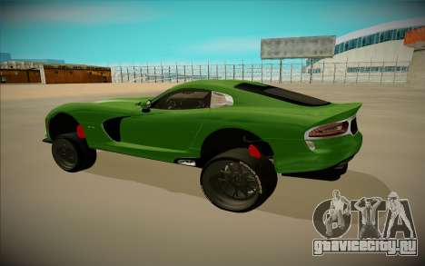 Dodge Viper GTS Off Road для GTA San Andreas