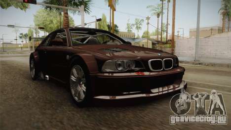 BMW M3 E46 2005 NFS: MW Livery для GTA San Andreas