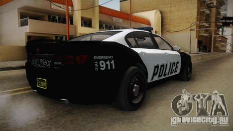 GTA 5 Cheval Fugitive Police IVF для GTA San Andreas