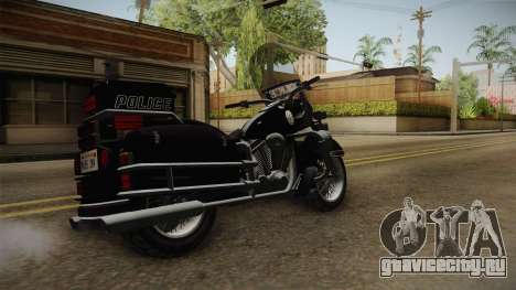 GTA 5 Police Bike SA Style для GTA San Andreas