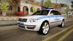 Skoda Superb Serbian Police v2 для GTA San Andreas