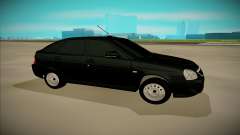 Lada Priora чёрный для GTA San Andreas