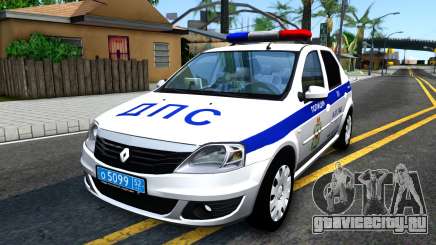 Renault Logan Russian Police для GTA San Andreas