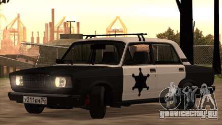 ВАЗ 2107 Шериф для GTA San Andreas