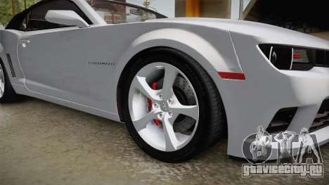 Chevrolet Camaro Convertible 2014 для GTA San Andreas