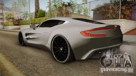 Aston Martin One-77 v2 для GTA San Andreas