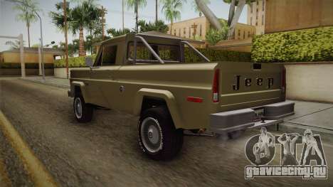 Jeep J-10 Comanche для GTA San Andreas