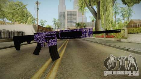 Tiger Violet M4 для GTA San Andreas