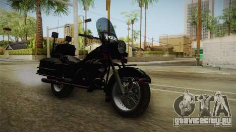 GTA 4 Police Bike для GTA San Andreas