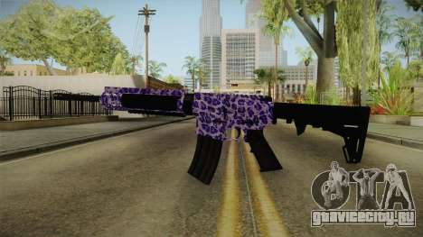 Tiger Violet M4 для GTA San Andreas