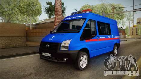 Ford Transit Turkish Gendarmerie для GTA San Andreas