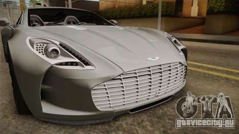 Aston Martin One-77 v2 для GTA San Andreas