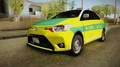 Toyota Vios Sturdy Philippine Taxi 2014 для GTA San Andreas