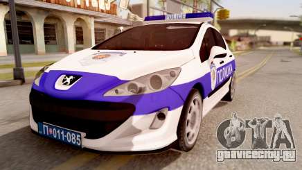 Peugeot 308 Policija для GTA San Andreas